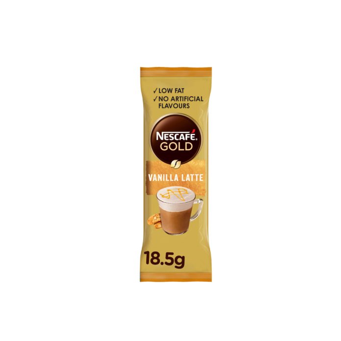 Nescafe Gold Vanilla Latte Coffee 18.5gm