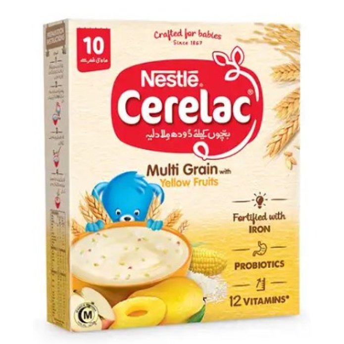 Nestle Cerelac Yellow Fruits 175gm