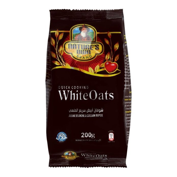 Nature Own White Oats 200gm