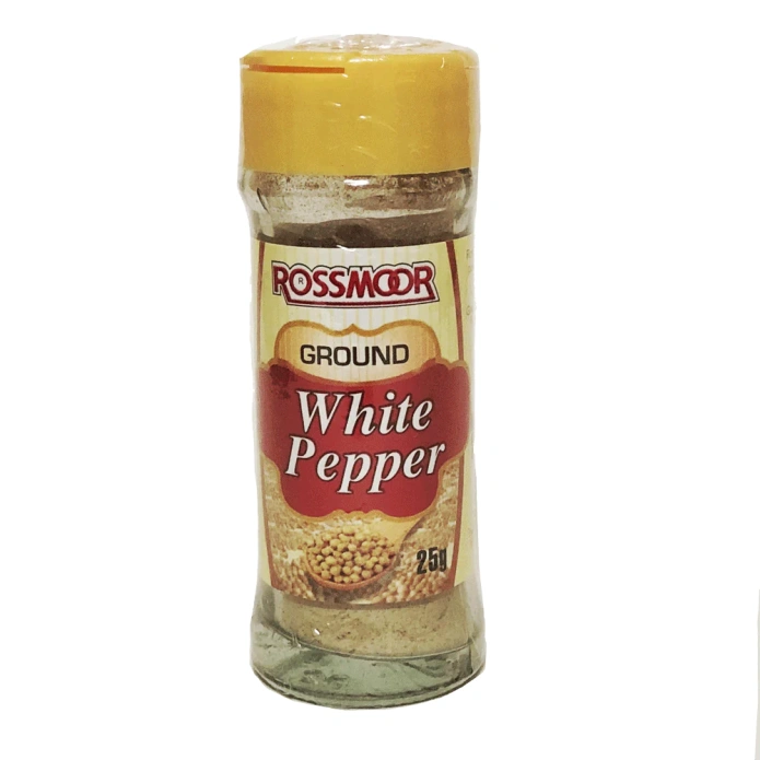 Rossmoor White Pepper Bottle 25gm