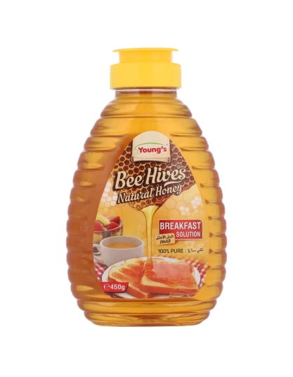 Young Bee Hives Honey Bottle 450gm