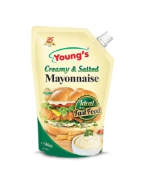 Youngs Creamy & Salted Mayonnaise 1Ltr