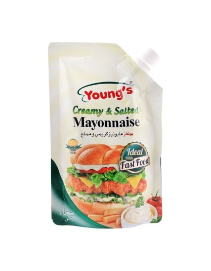 Youngs Creamy & Salted Mayonnaise 200ml