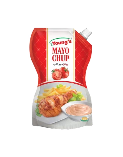 Youngs Mayo Chup Sauce Pouch 500ml