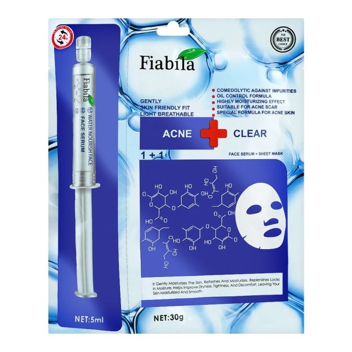 Fiabila Whitening Sheet Mask Set 30g