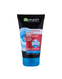 Garnier Face Wash Pure Active 3in1 4coal