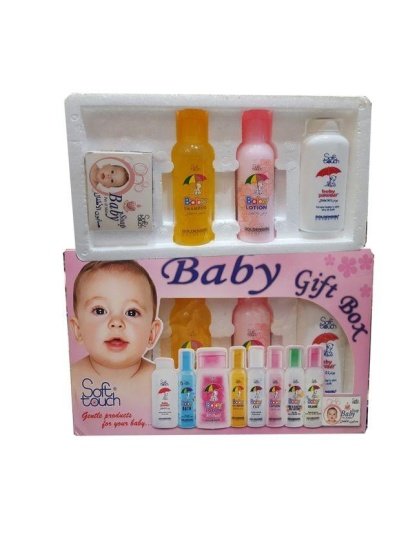 Soft Touch Baby Gift Box Kit Mini 4pc